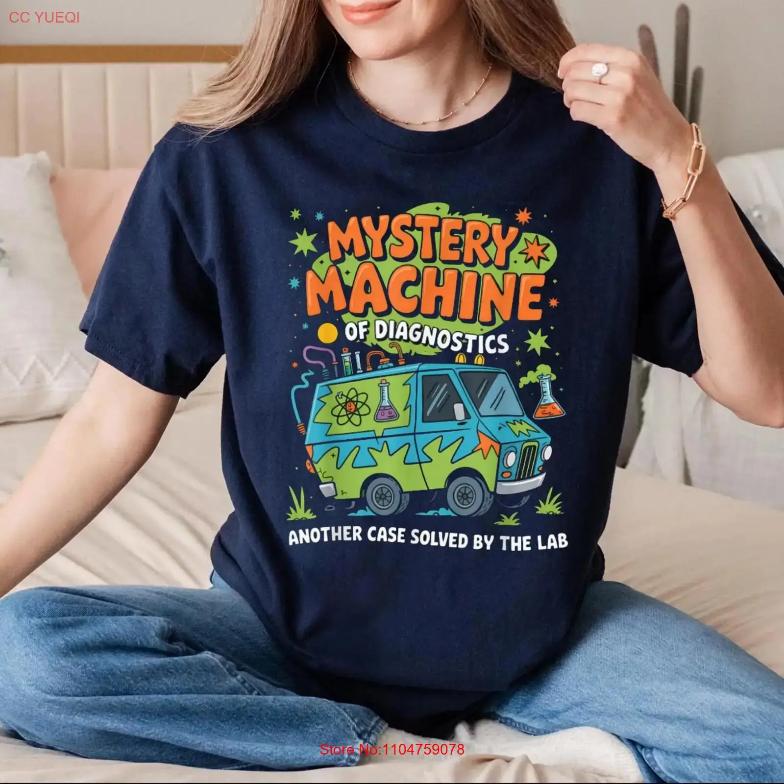 Medical Lab Design - Mystery Machine of Diagnostics T Shirt