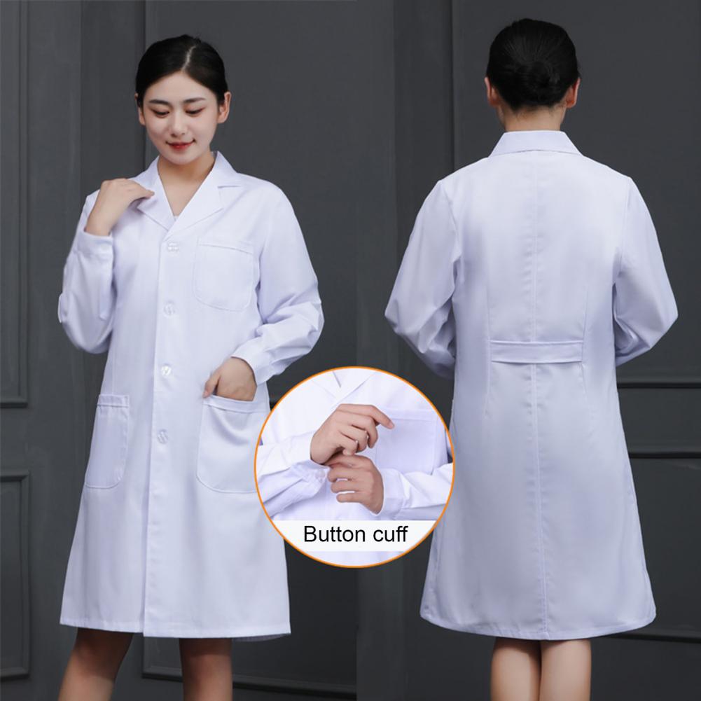 Doctor Coat White Long-Sleeved - Medical Lab Design recension och pris