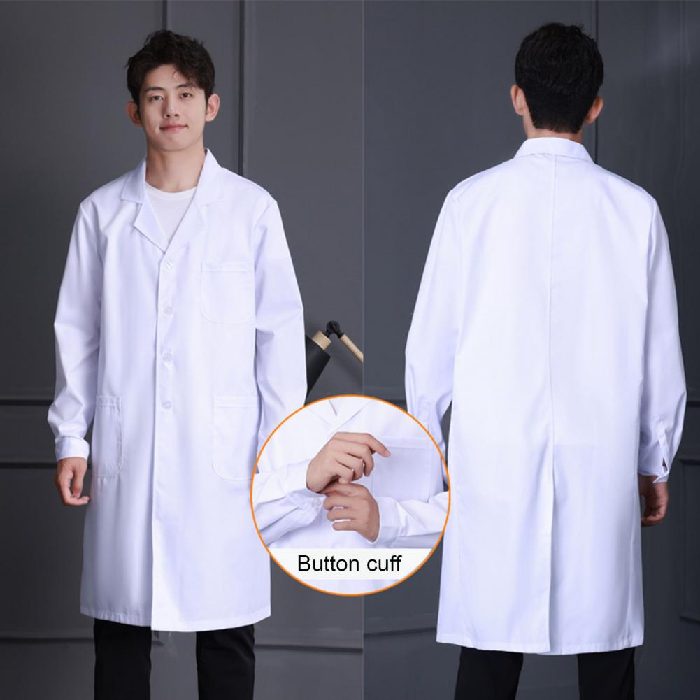 Doctor Coat White Long-Sleeved - Medical Lab Design recension och pris