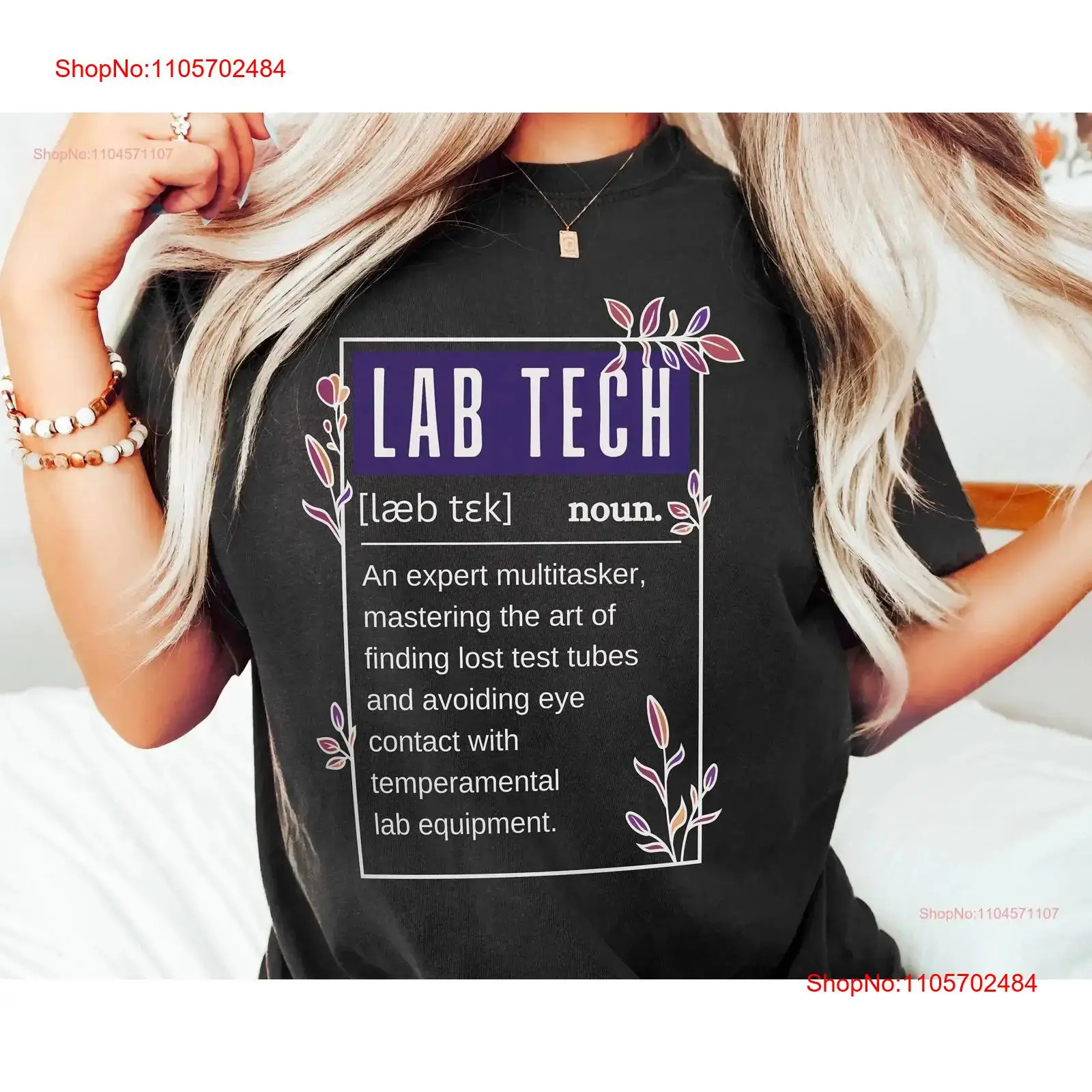 Funny Lab Tech T Shirt Laborat - Medical Lab Design recension och pris